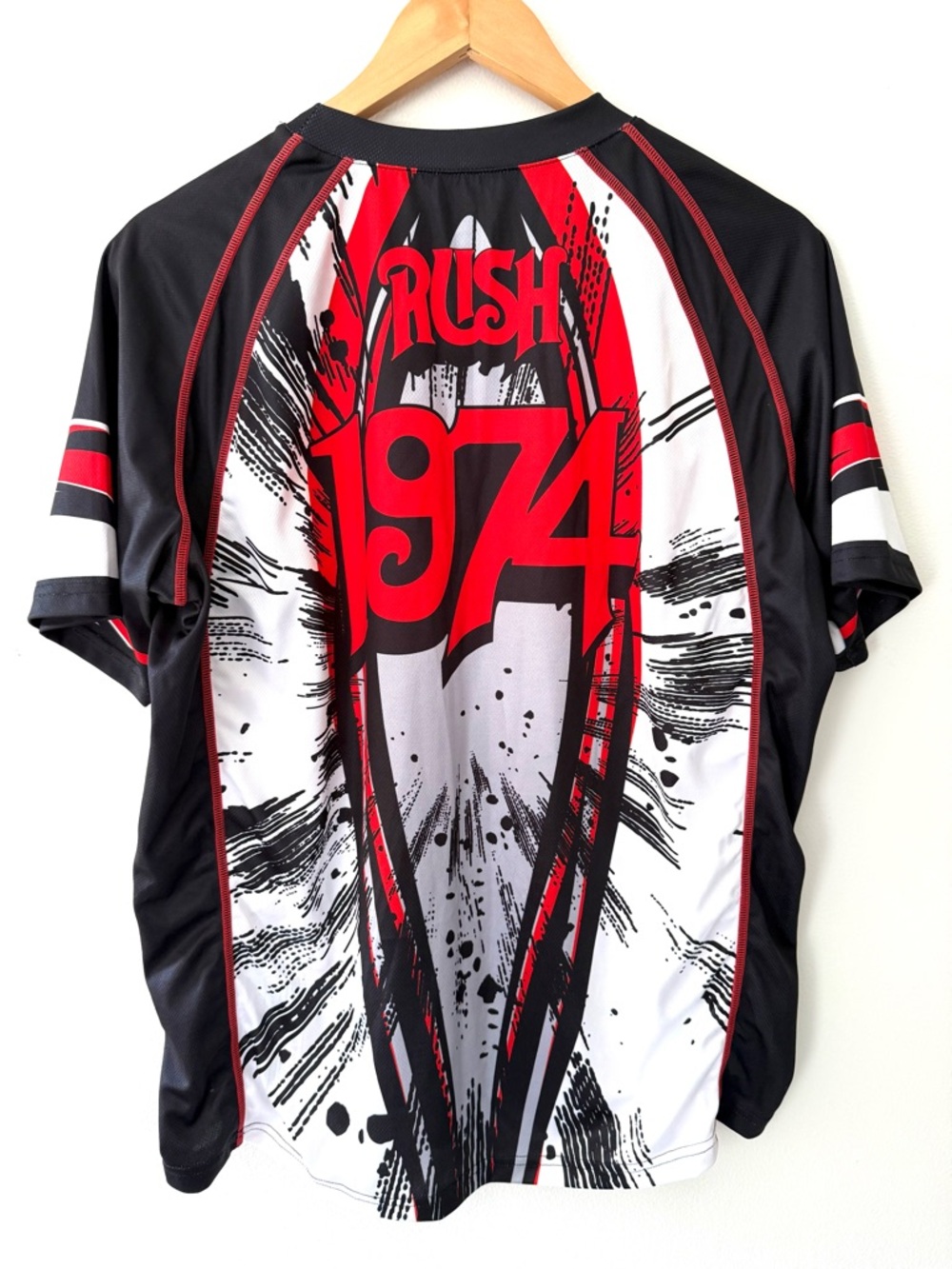 Primal Wear RUSH Rock Band Cycling Jersey Men’s L 1974 50th Anniversary Rare HTF - Picture 2 of 10